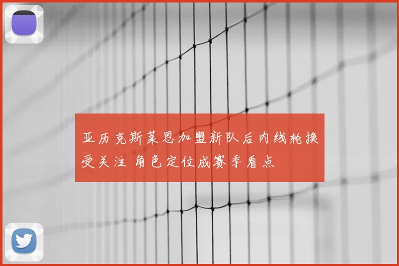 亚历克斯莱恩加盟新队后内线轮换受关注 角色定位成赛季看点